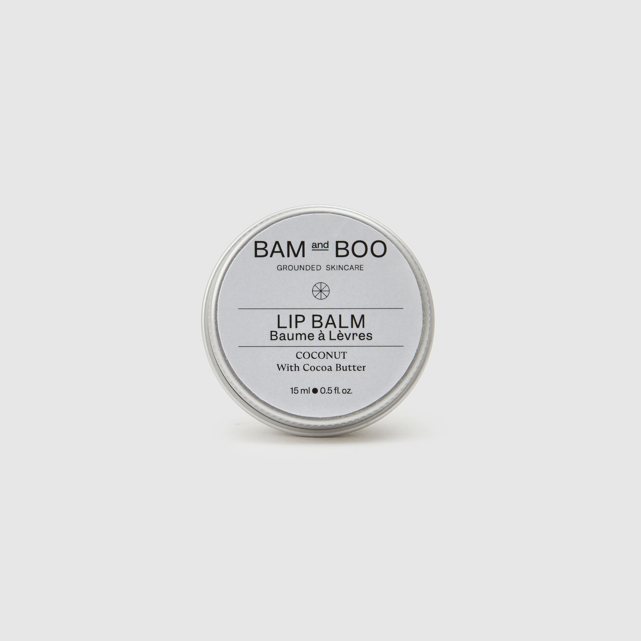 Lip Balm - Coconut Flavour - Pack Shot Product - BAMandBOO Grounded Skincare Azores