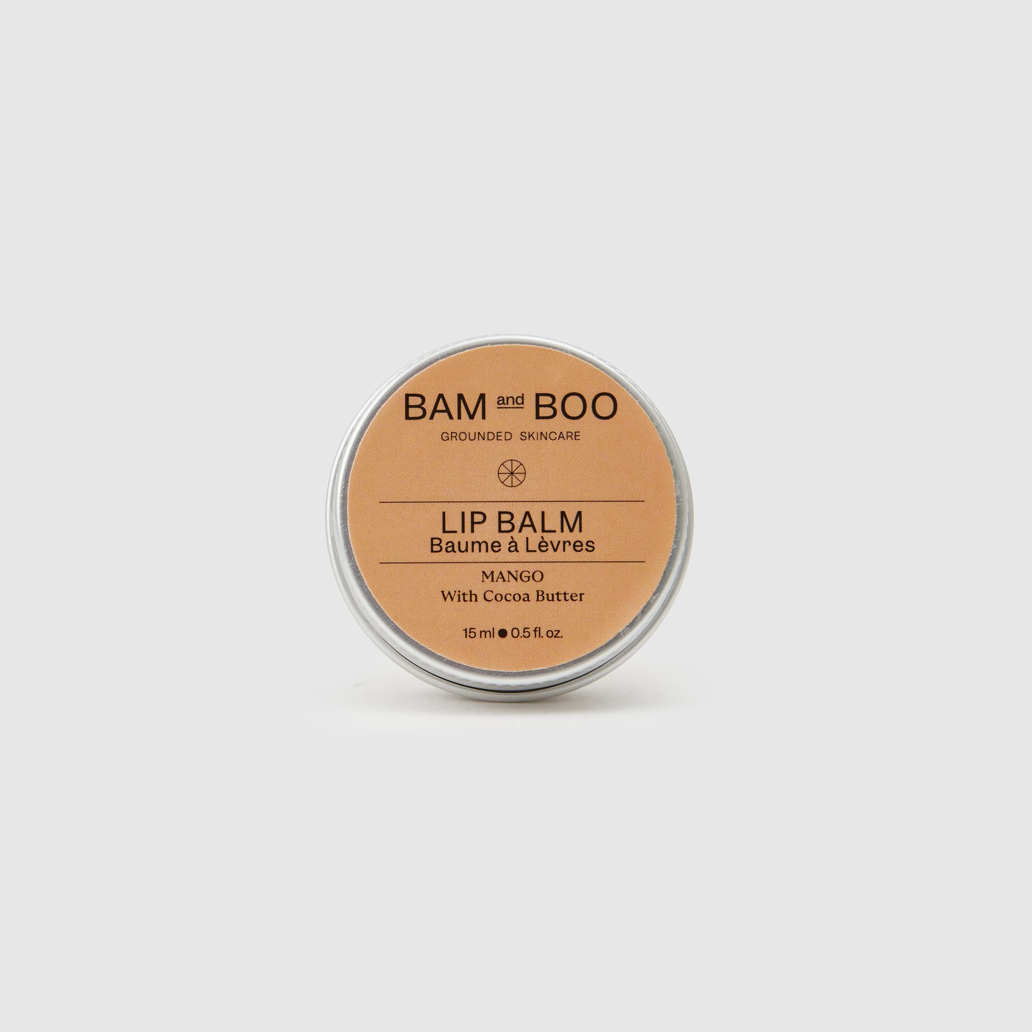 Lip Balm - Mango Flavour - Pack Shot Product - BAMandBOO Grounded Skincare Azores