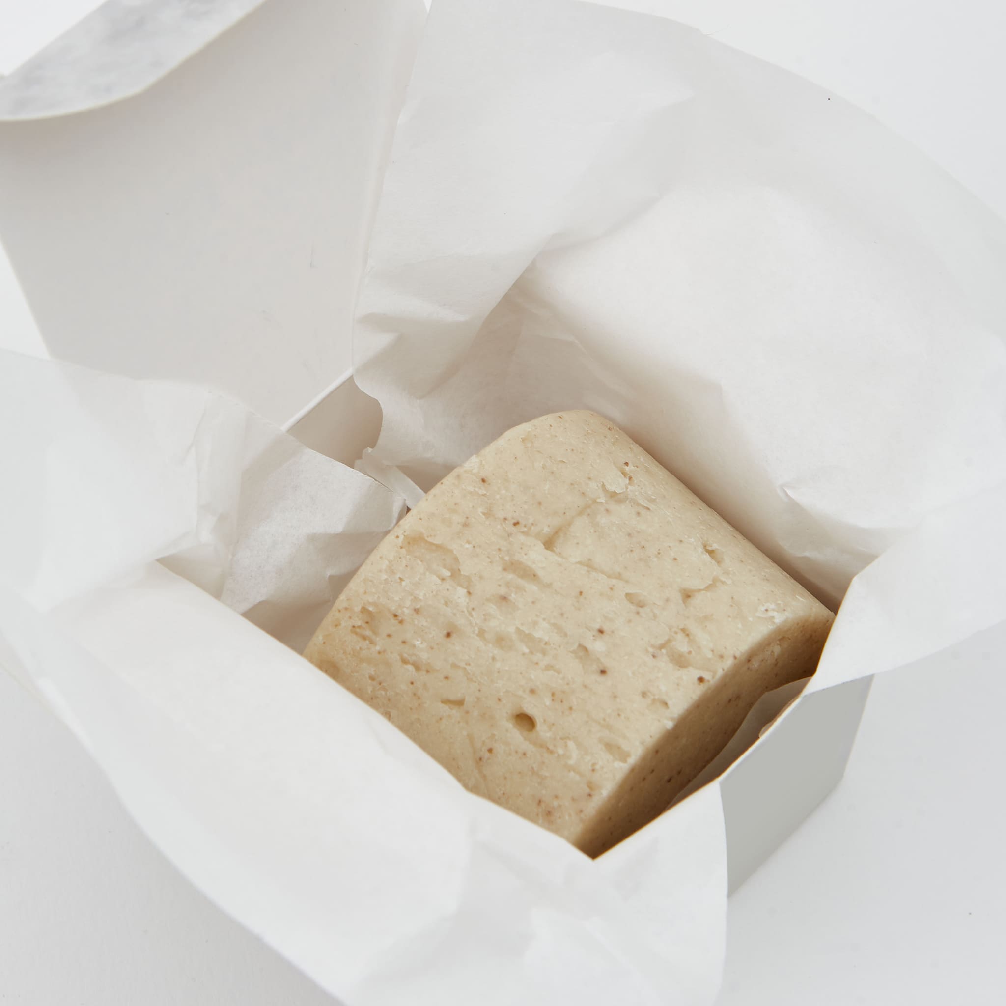 Shampoo Bar for Normal Hair - Pack Shot Product Packaging Open Box - BAMandBOO Grounded Skincare Azores